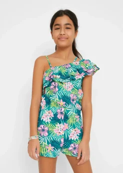Online One-Shoulder-Jumpsuit aus reiner Bio-Baumwolle Kinder Mädchen 9-16 Jahre·Kleider & Jumpsuits|Mädchen 2-8 Jahre·Nachhaltigere Materialien