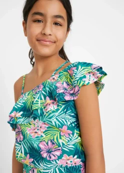 Online One-Shoulder-Jumpsuit aus reiner Bio-Baumwolle Kinder Mädchen 9-16 Jahre·Kleider & Jumpsuits|Mädchen 2-8 Jahre·Nachhaltigere Materialien