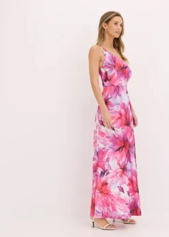 Damen bonprix Bekleidung·Pullover & Strickjacken|Festliche Mode|One-Shoulder-Kleid aus strukturiertem Crepe