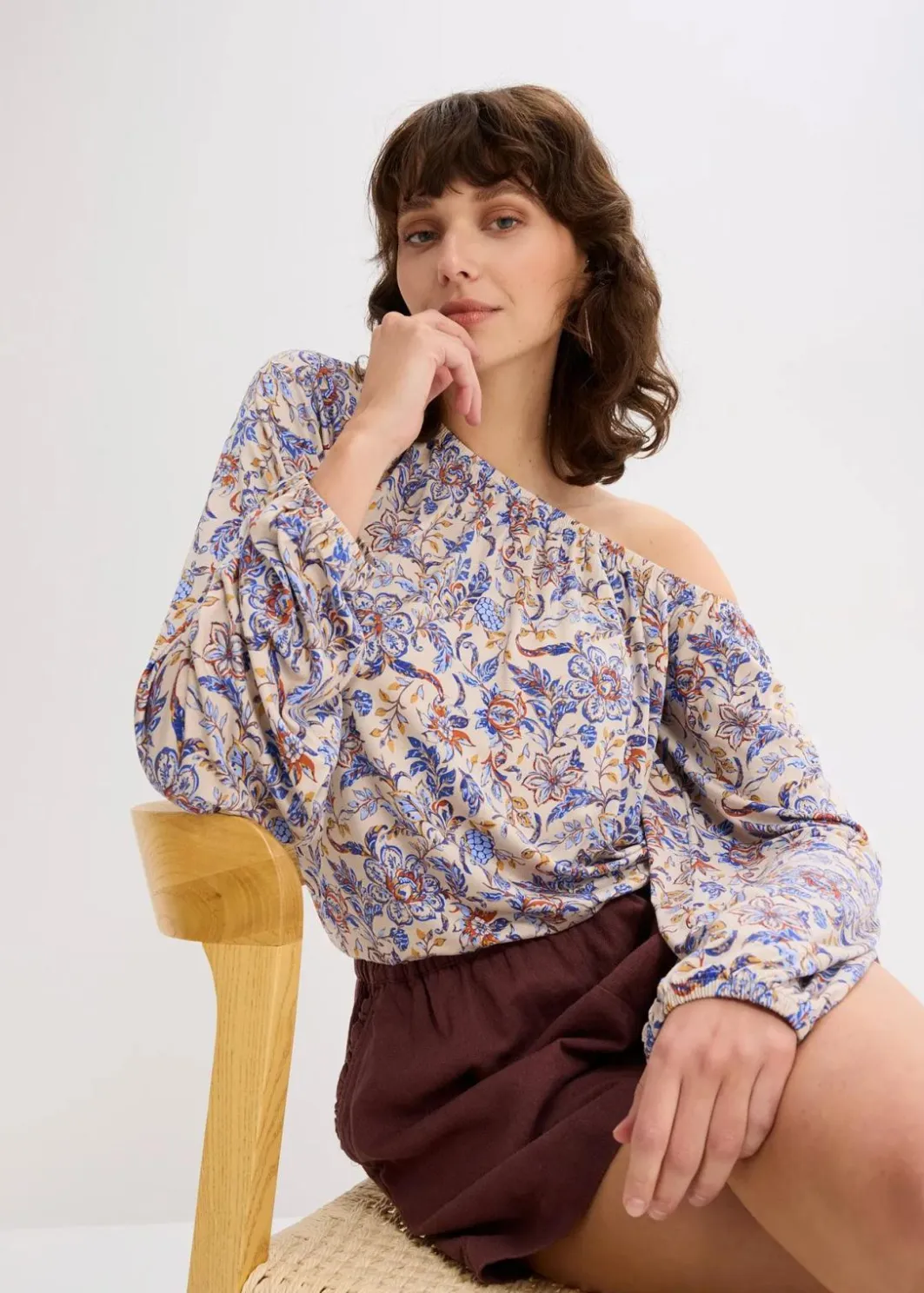 Clearance One-Shoulder-Shirt Damen Shirts & Tops