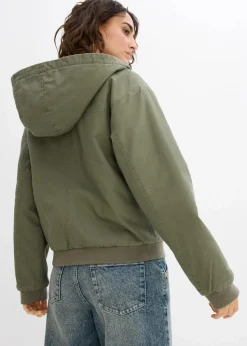 Outdoorjacke aus reiner Baumwolle Damen Jacken & Mäntel