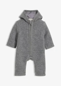 Kinder bonprix Overalls & Sets|Overall in Wolloptik mit Kapuze