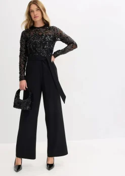 Discount Overall mit Paillettenstickerei Damen Bekleidung·Homewear|Festliche Mode