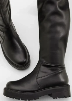 Damen bonprix Stiefel|Overknee Stiefel