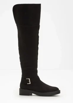 Clearance Overknee Stiefel Damen Stiefel