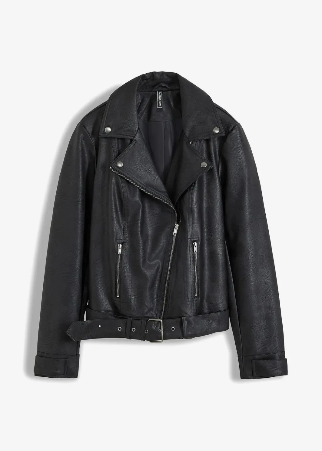 Hot Oversize Biker-Jacke Damen Bekleidung·Hosen|Jacken & Mäntel