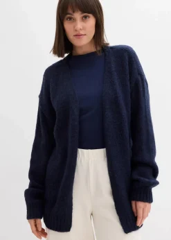 New Oversize Grobstrickjacke Damen Bekleidung·Umstandsmode|Strickmode