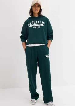 Damen bonprix Sweat|Bekleidung·Blusen & Tuniken|Oversize Hoodie aus reiner Baumwolle