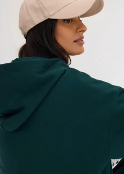 Damen bonprix Sweat|Bekleidung·Blusen & Tuniken|Oversize Hoodie aus reiner Baumwolle