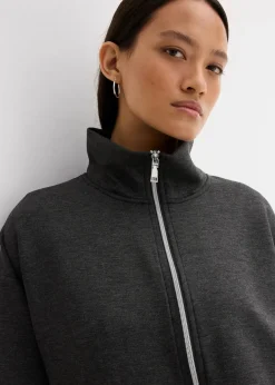 Damen bonprix Bekleidung·Hosen|Jacken & Mäntel|Oversize Jacke aus Viskose-Mix
