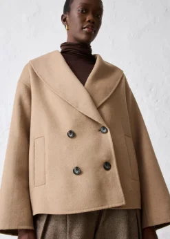 Damen bonprix Bekleidung·Hosen|Jacken & Mäntel|Oversize Jacke aus weichem Woll-Mix