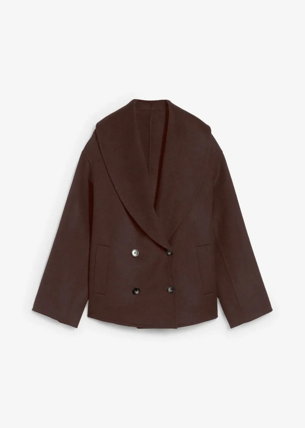 Hot Oversize Jacke aus weichem Woll-Mix Damen Premium|Jacken & Mäntel