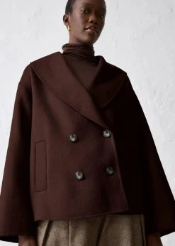 Hot Oversize Jacke aus weichem Woll-Mix Damen Premium|Jacken & Mäntel