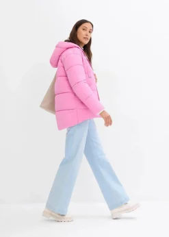 Sale Oversize Puffer-Jacke Damen Bekleidung·Hosen|Nachhaltigere Materialien