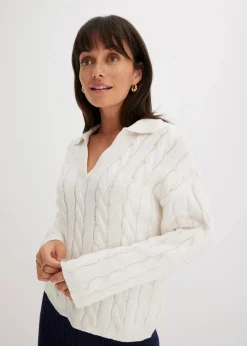 Hot Oversize Pullover aus weichem Kaschmir-Mix Damen Bekleidung·Umstandsmode|Strickmode