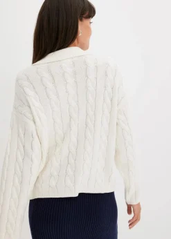 Hot Oversize Pullover aus weichem Kaschmir-Mix Damen Bekleidung·Umstandsmode|Strickmode