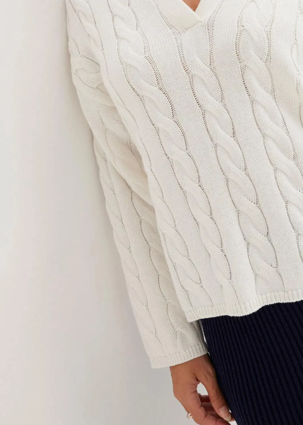 Hot Oversize Pullover aus weichem Kaschmir-Mix Damen Bekleidung·Umstandsmode|Strickmode