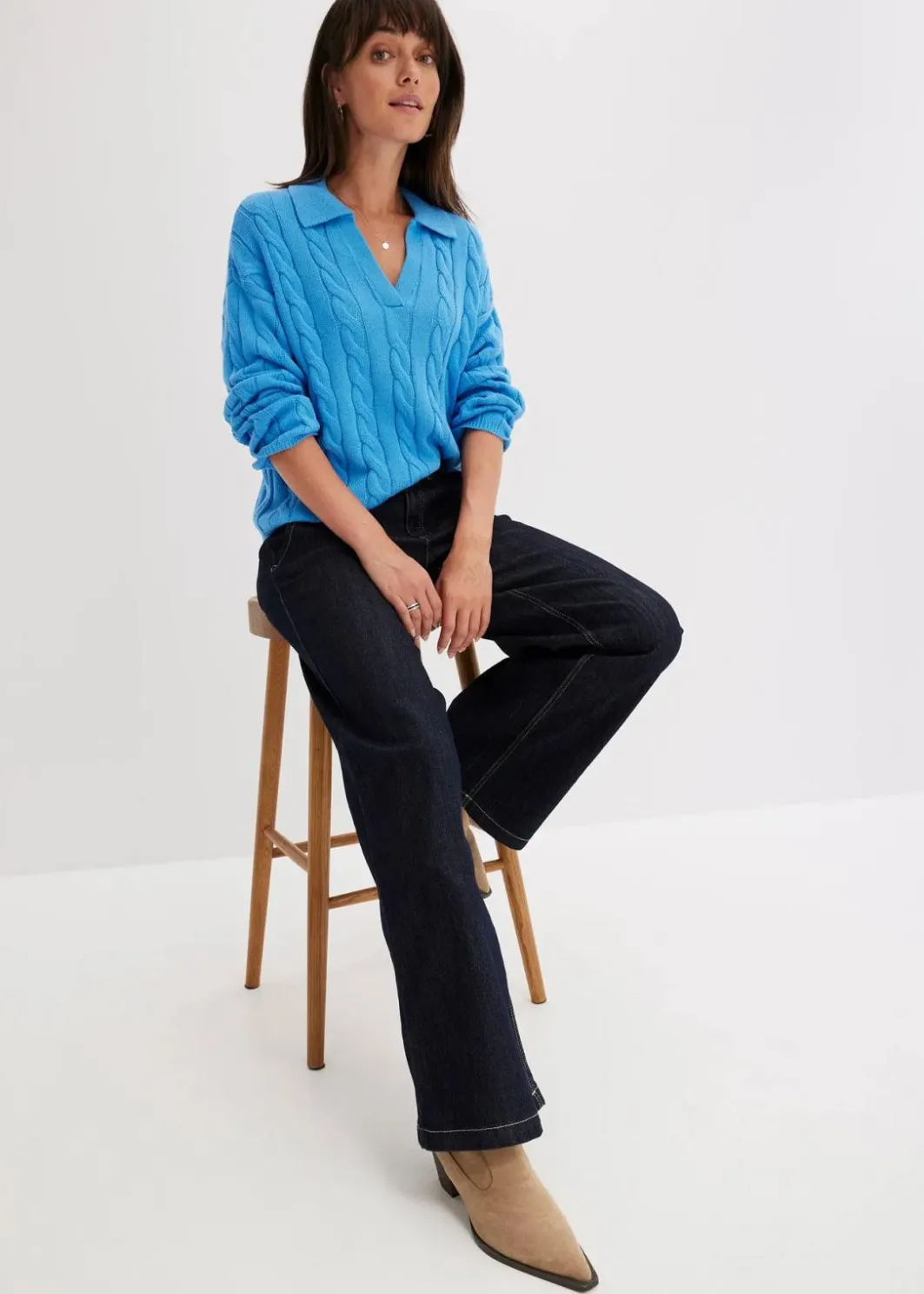 Best Oversize Pullover aus weichem Kaschmir-Mix Damen Bekleidung·Umstandsmode|Strickmode
