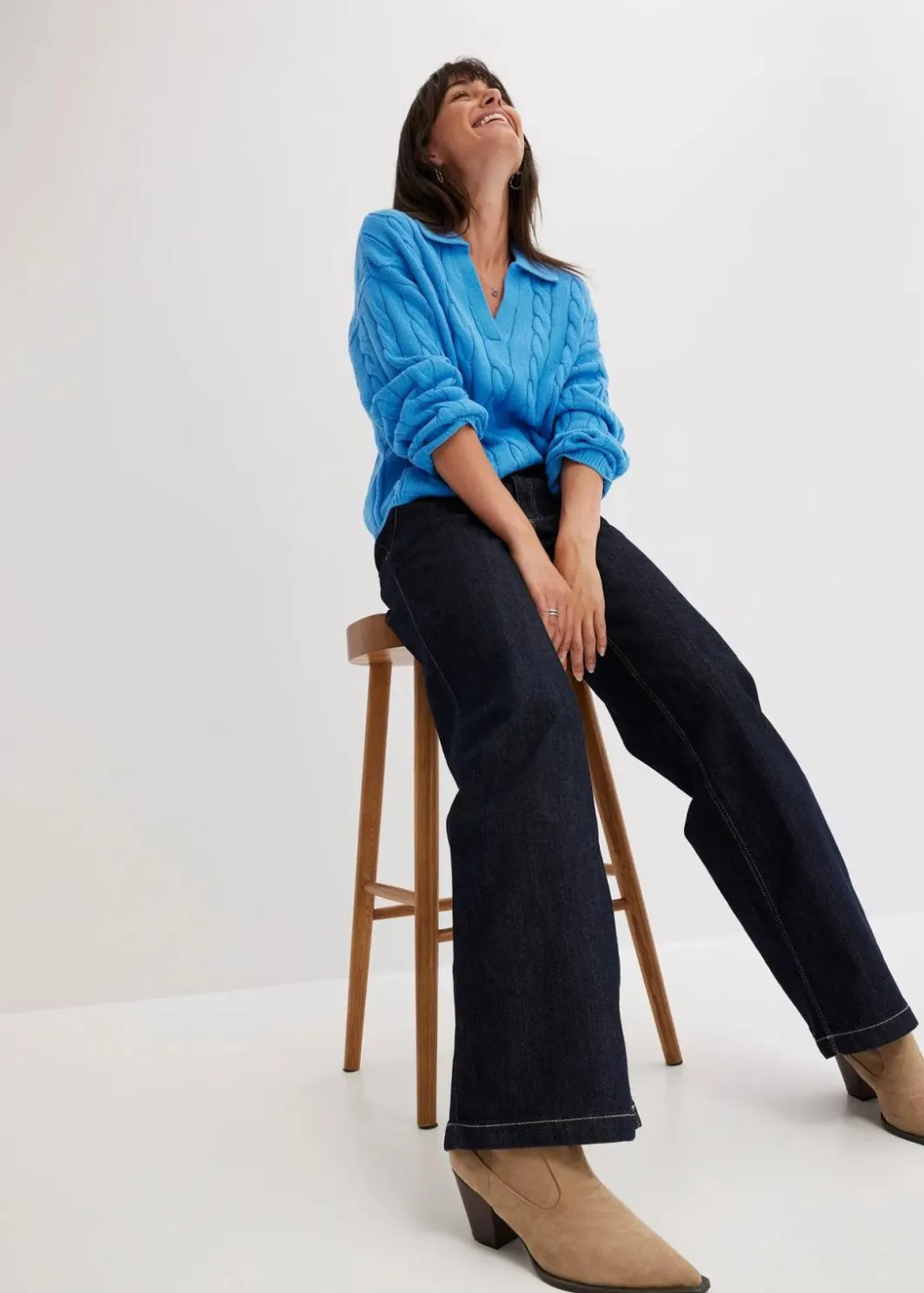 Best Oversize Pullover aus weichem Kaschmir-Mix Damen Bekleidung·Umstandsmode|Strickmode