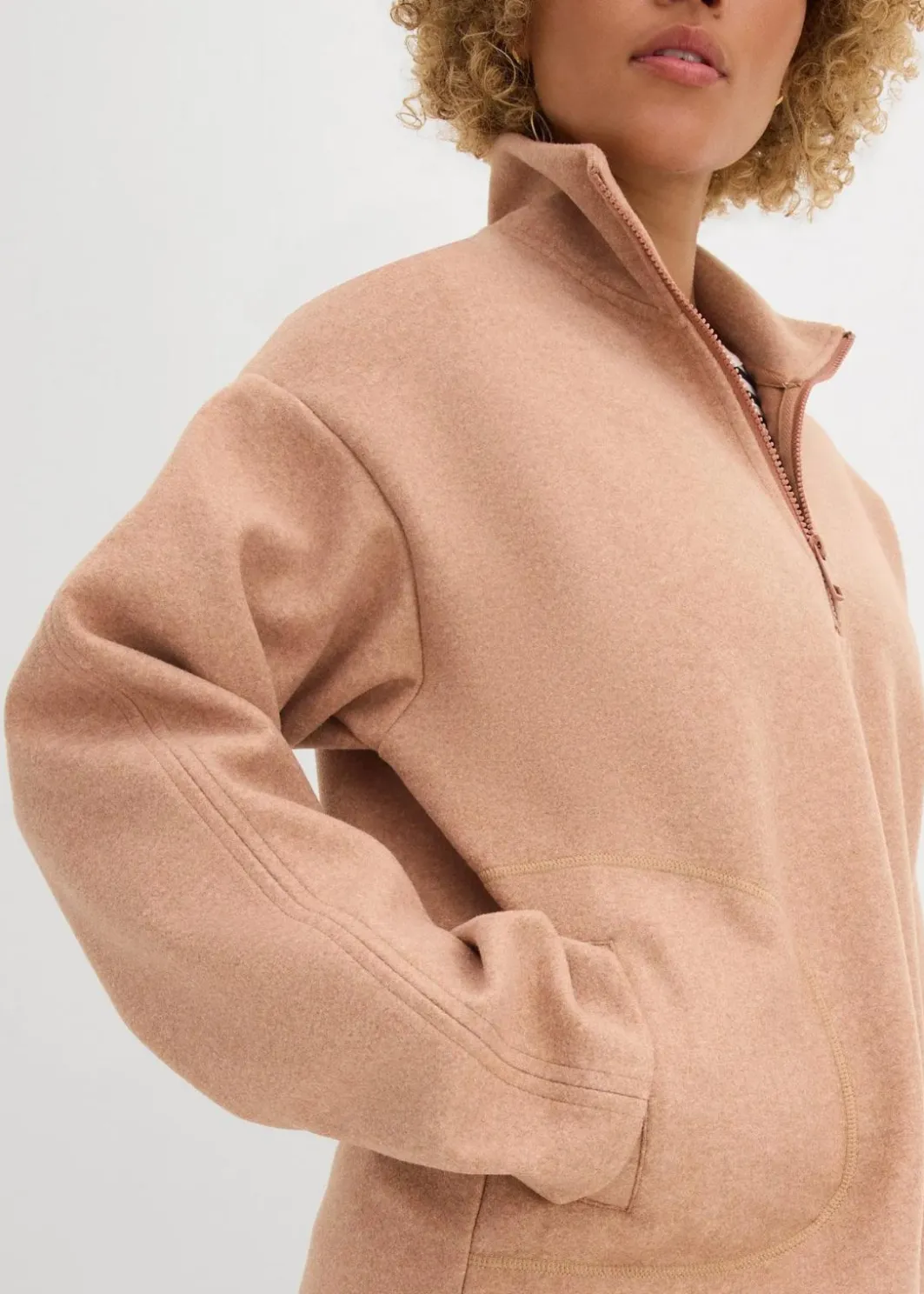 Damen bonprix Bekleidung·Blusen & Tuniken|Zweiteiler & Sets|Oversize Pullover in Wolloptik