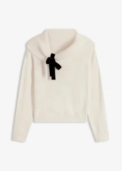 Damen bonprix Bekleidung·Umstandsmode|Bekleidung·Jeans|Oversize Pullover mit Camrenausschnitt