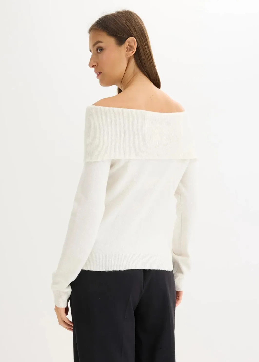 Damen bonprix Bekleidung·Umstandsmode|Bekleidung·Jeans|Oversize Pullover mit Camrenausschnitt