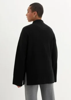 Sale Oversize Pullover mit Turtleneck und Seitenschlitzen Damen Bekleidung·Umstandsmode|Bekleidung·Jeans