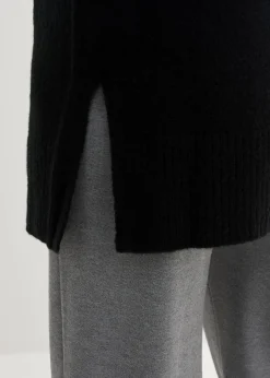 Sale Oversize Pullover mit Turtleneck und Seitenschlitzen Damen Bekleidung·Umstandsmode|Bekleidung·Jeans