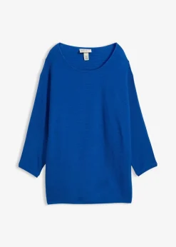 Sale Oversize Ripp-Pullover aus Viskose-Mix Damen Strickmode|Pullover & Strickjacken