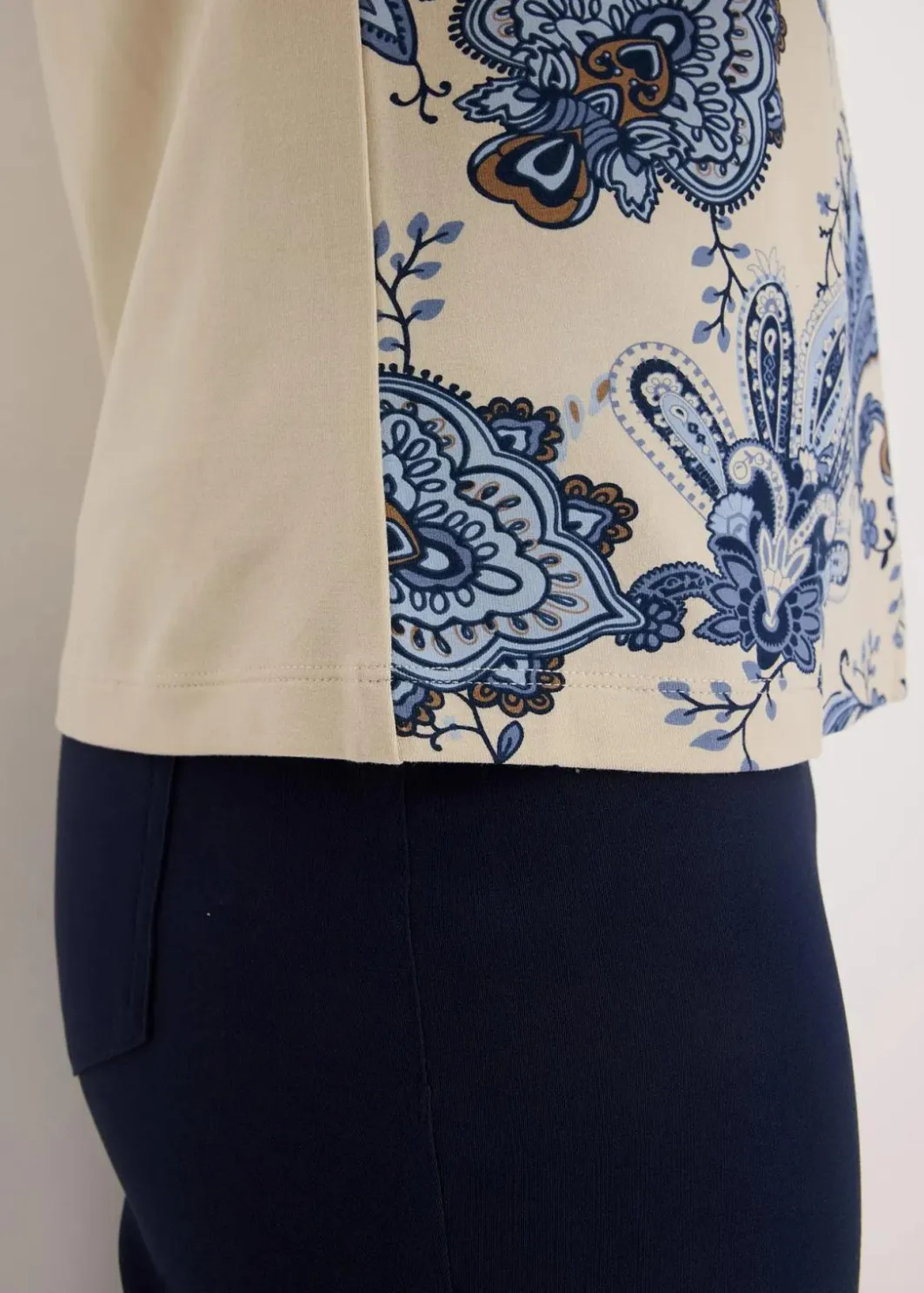 Sale Oversize Shirt mit Spitzenband Damen Shirts & Tops