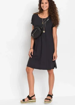 New Oversize Shirtkleid Damen Basics|Nachhaltigere Materialien