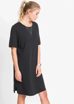 Damen bonprix Basics|Kleider|Oversize- Shirtkleid