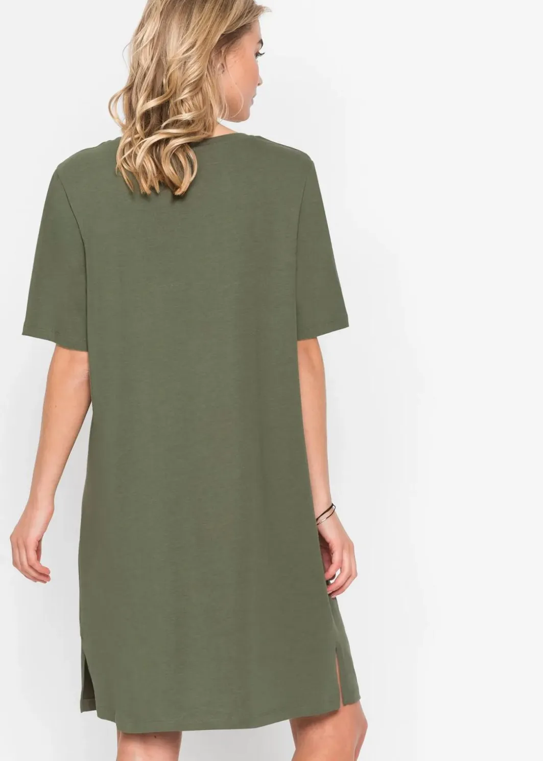 Online Oversize- Shirtkleid Damen Kleider|Basics