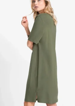 Online Oversize- Shirtkleid Damen Kleider|Basics