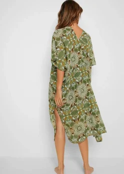 Damen bonprix Strandmode|Bademode·Strandmode|Oversize Strandtunika aus leichtem Chiffon