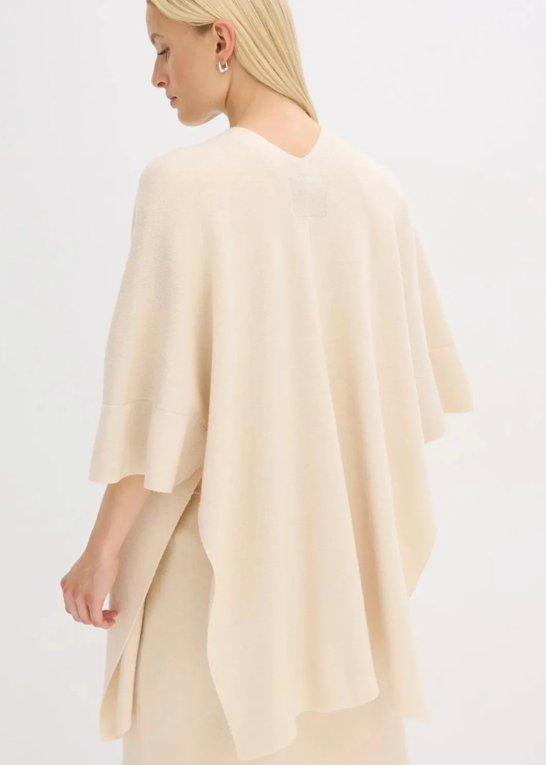 Clearance Oversize Strick-Cape Damen Bekleidung·Hosen|Jacken & Mäntel