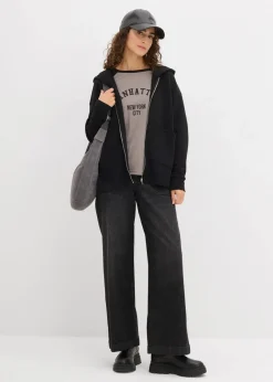 New Oversize Sweatjacke Damen Nachhaltigere Materialien|Sweat