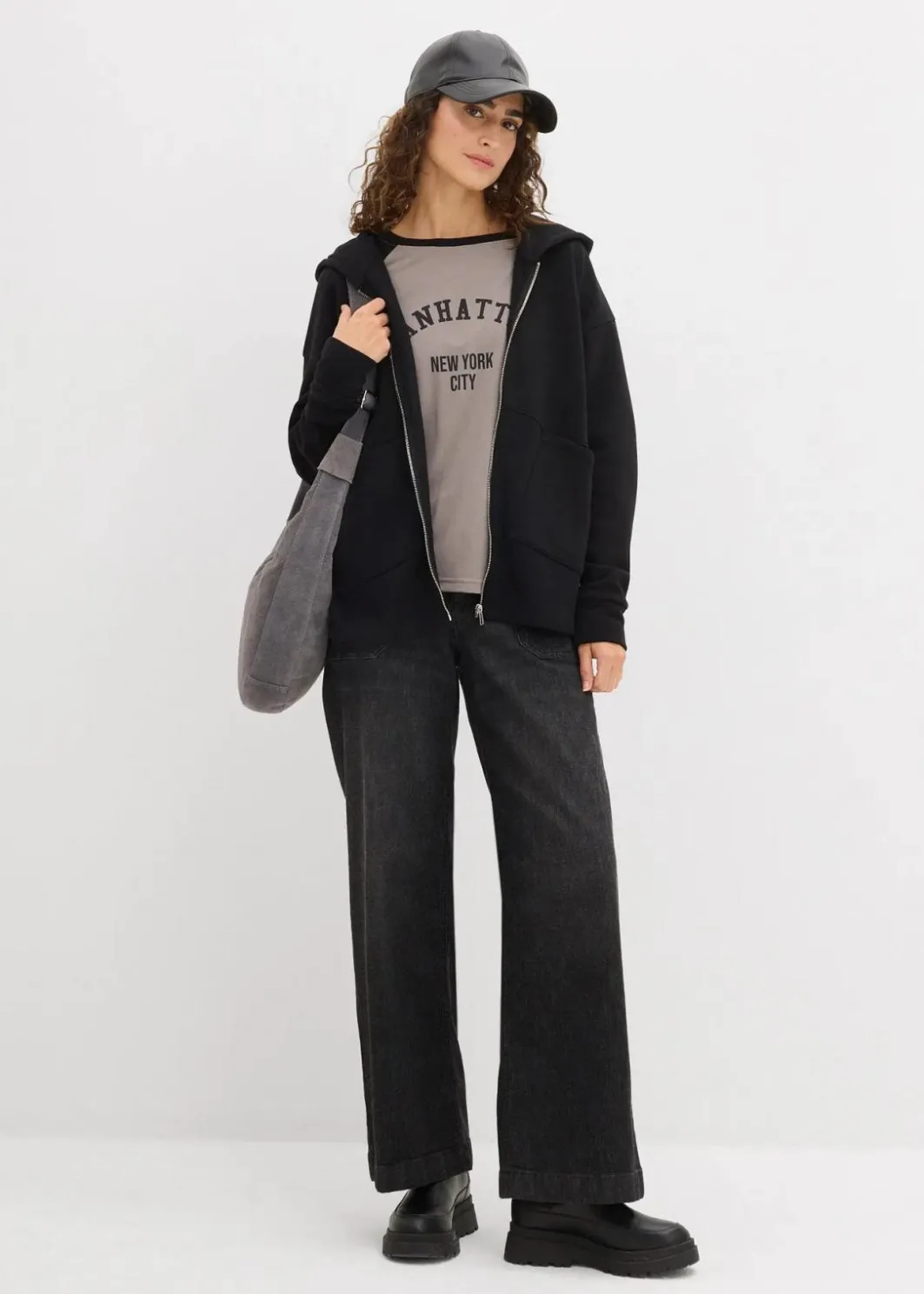 New Oversize Sweatjacke Damen Nachhaltigere Materialien|Sweat