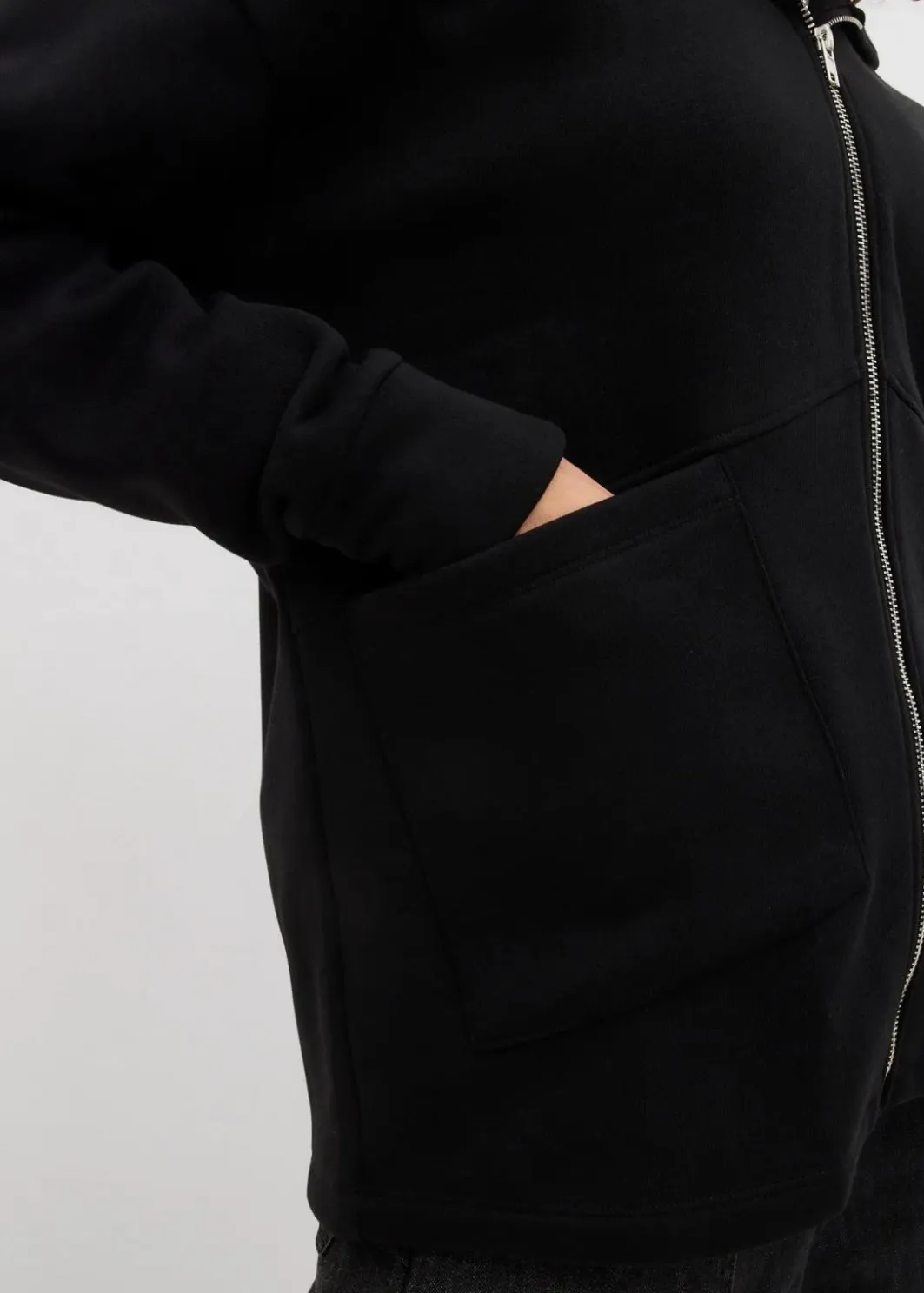 New Oversize Sweatjacke Damen Nachhaltigere Materialien|Sweat