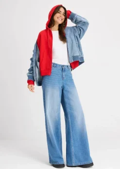 Outlet Oversize Sweatjacke Damen Nachhaltigere Materialien|Sweat