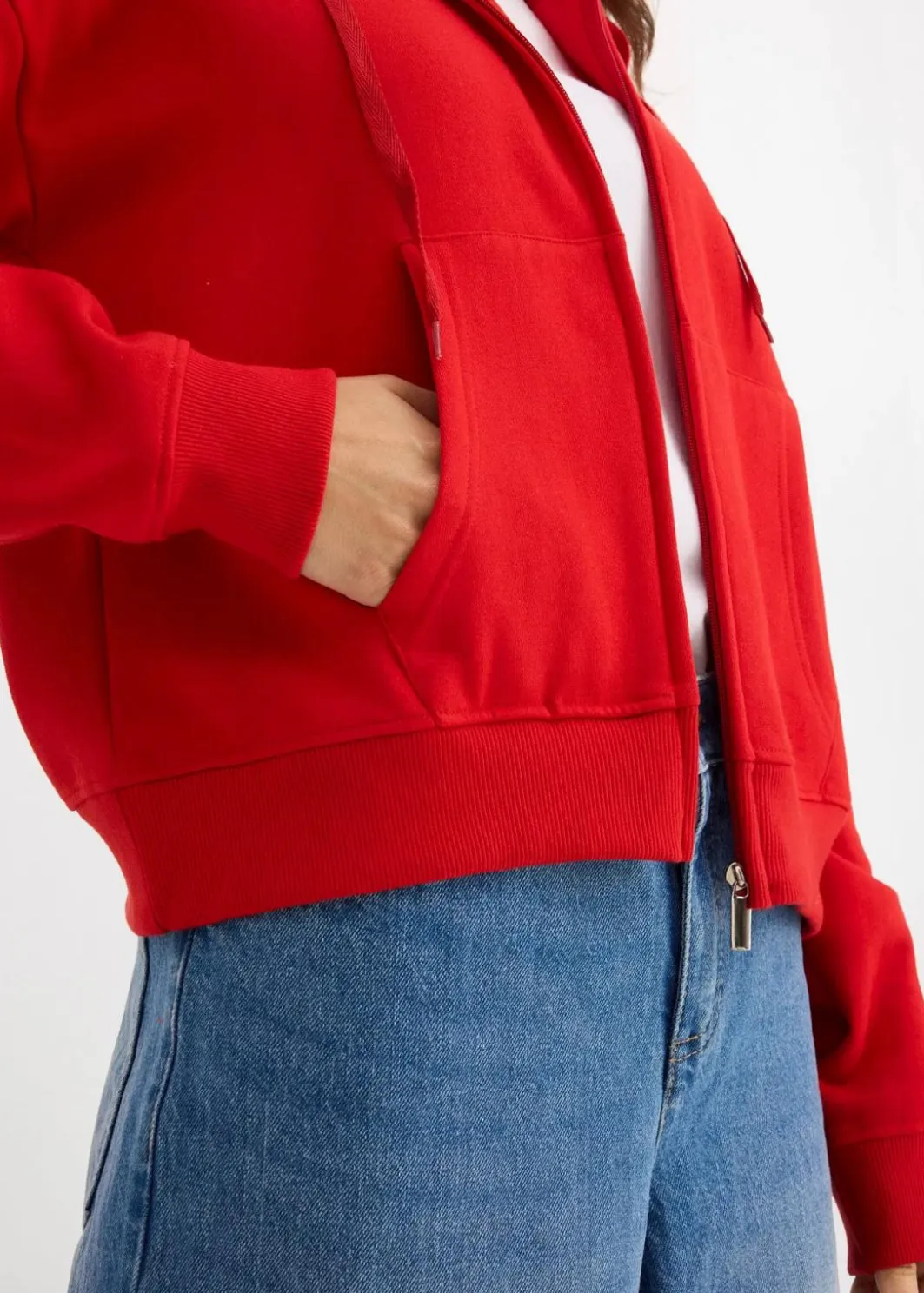 Outlet Oversize Sweatjacke Damen Nachhaltigere Materialien|Sweat