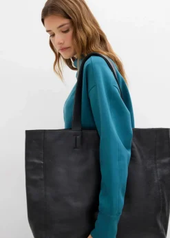 Damen bonprix Bekleidung·Röcke|Bekleidung·Blusen & Tuniken|Oversize Sweatshirt aus weichem Scuba