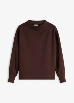 Discount Oversize Sweatshirt aus weichem Scuba Damen Sweat|Basics