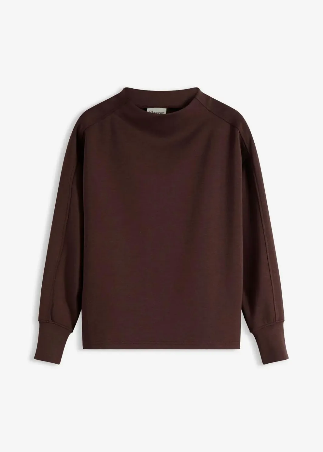 Discount Oversize Sweatshirt aus weichem Scuba Damen Sweat|Basics