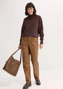 Discount Oversize Sweatshirt aus weichem Scuba Damen Sweat|Basics