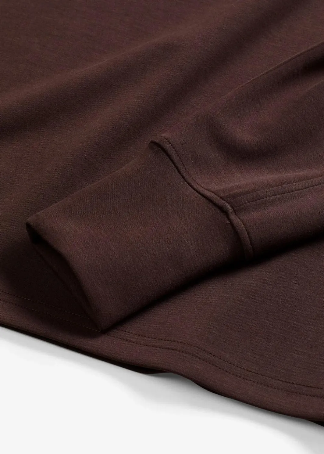 Discount Oversize Sweatshirt aus weichem Scuba Damen Sweat|Basics