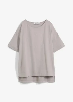 Damen bonprix Shirts & Tops|Nachhaltigere Materialien|Oversize T-Shirt aus reiner Baumwolle