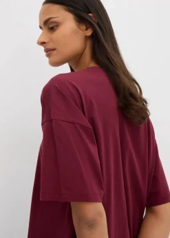Discount Oversize T-Shirt aus reiner Bio-Baumwolle Damen Shirts & Tops|Nachhaltigere Materialien