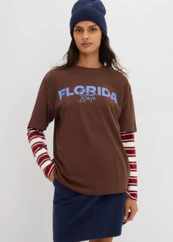 Outlet Oversize T-Shirt aus reiner Bio-Baumwolle Damen Nachhaltigere Materialien|Shirts & Tops