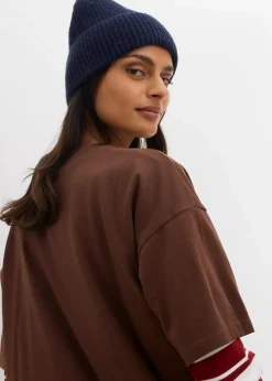 Outlet Oversize T-Shirt aus reiner Bio-Baumwolle Damen Nachhaltigere Materialien|Shirts & Tops